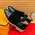 Men's black cap toe stretch entry slip on dress shoe 08