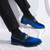 Men's blue tassel on top penny slip on dress shoe 03