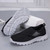 Women's black wide velcro casual plain slip on shoe sneaker 11