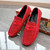 Men's red snake skin pattern penny strap slip on shoe loafer 09