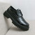 Men's black patent long wing brogue tick sole derby dress shoe 08
