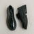Men's black patent long wing brogue tick sole derby dress shoe 09