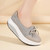 Women's grey canvas low cut lace rocker bottom shoe sneaker 03 Women's grey canvas low cut lace rocker bottom shoe sneaker 03