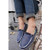 Blue casual denim style slip on shoe loafer 02