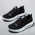 Women's black flyknit Japanese kanji hollow rocker bottom shoe sneaker 10