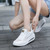 Women's white flyknit Japanese kanji hollow rocker bottom shoe sneaker 02