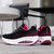 Women's black red flyknit Japanese kanji pattern rocker bottom shoe sneaker 09