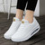 Women's white flyknit Japanese kanji pattern rocker bottom shoe sneaker 03
