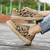 Women's brown leopard pattern casual lace up shoe sneaker 03