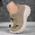Women's khaki flyknit drawstring sock like fit wide toe shoe sneaker 04