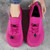 Women's pink red flyknit drawstring sock like fit wide toe shoe sneaker 10