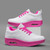 Women's white flyknit texture rocker bottom shoe sneaker 06