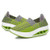 Green weave check pattern slip on rocker bottom shoe 1359 07