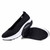 Black check pattern low cut slip on rocker bottom shoe sneaker 15