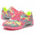 Pink pattern print air sole sport shoe sneaker 09