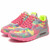 Pink pattern print air sole sport shoe sneaker 08