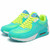 Green pattern print air sole sport shoe sneaker 08