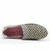 Grey weave check slip on rocker bottom shoe sneaker 15
