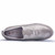 Grey leather slip on rocker bottom shoe sneaker 1758 19