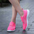 Pink stripe detail flyknit shoe sneaker 03
