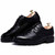 Black brogue crocodile derby lace up dress shoe 26