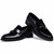 Black suede leather vamp tassel slip on dress shoe 20