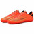 Orange skull label pattern print soccer shoe 04