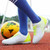 White check stripe pattern soccer shoe 05