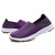 Purple knit check slip on shoe sneaker 17