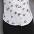 White butterfly polka dot pattern long sleeve shirt 14