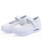 White low cut velcro slip on rocker bottom shoe sneaker 14