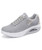 Grey pattern check rocker bottom shoe sneaker 01
