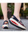 Navy sexy lip slip on rocker bottom shoe sneaker 09