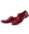 Red crocodile skin pattern derby dress shoe 17