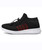 Black flyknit dot pattern sock like fit shoe sneaker 07