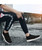 Black flyknit textured slip on sock like fit shoe sneaker 02