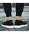 Black flyknit textured slip on sock like fit shoe sneaker 12