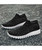 Black flyknit textured slip on sock like fit shoe sneaker 14