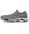 Grey flyknit plain sock like fit slip on shoe sneaker 10