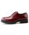 Red crocodile skin pattern derby dress shoe 18