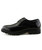 Black brogue patent leather derby dress shoe 24