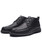 Black classic retro leather derby dress shoe 21