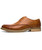 Brown derby leather dress shoe retro tone 17