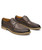 Grey derby leather dress shoe retro tone 15