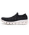 Black texture pattern flyknit slip on shoe sneaker 14