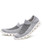 Grey texture pattern flyknit slip on shoe sneaker 06