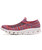 Red texture pattern flyknit slip on shoe sneaker 08