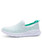 Green flyknit slip on shoe sneaker 04