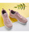 Pink flyknit texture pattern shoe sneaker 08