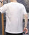 White short sleeve t shirt front bat pattern 02